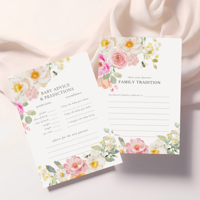 Mummy to Bee | Floral Watercolor Prediction Game (Creator Uploaded)