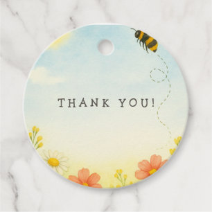 Mummy To Bee Gender Neutral Baby Shower Favour Tag
