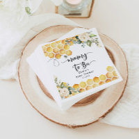 Mummy to bee honeycombs floral baby shower