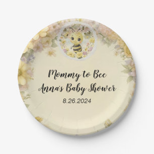 Mummy to Bee Paper Plate