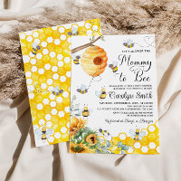 Mummy to Bee Sunflower Gender Neutral Baby Shower