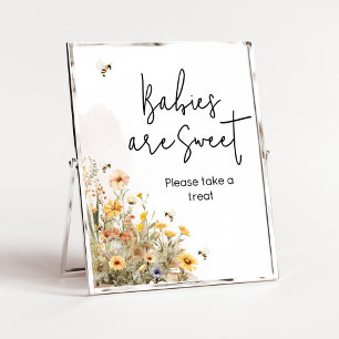 Mummy to Bee Wildflower Babies are Sweet Poster