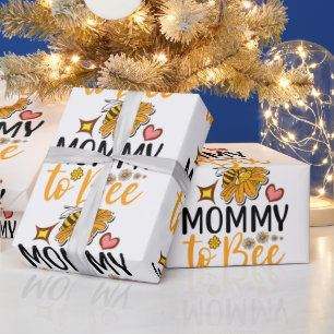 Mummy to Bee Wrapping Paper