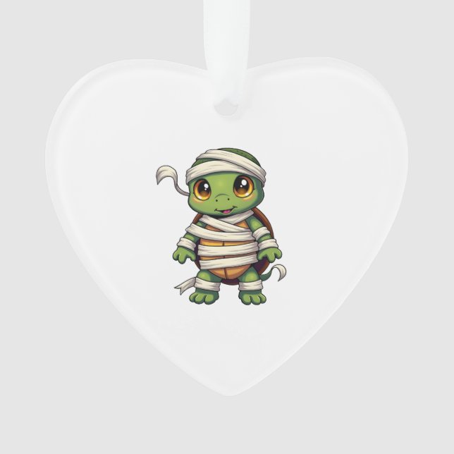 Mummy Turtle Ornament (Front)