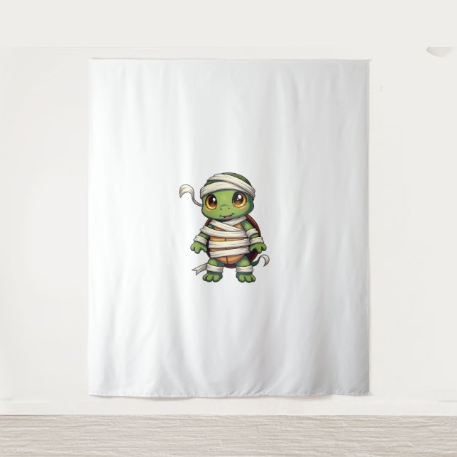 Mummy Turtle Tapestry (Front)