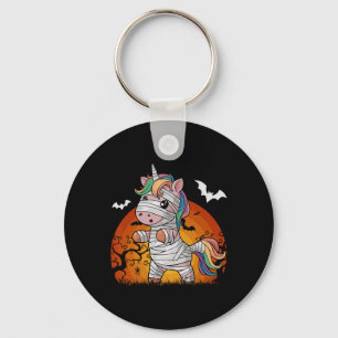 Mummy Unicorn Halloween Girls Unicorn Halloween Co Key Ring