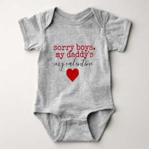 mummy valentine baby bodysuit