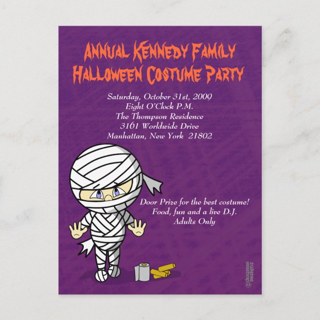 Mummy Wants To Dance Postcard (Front)