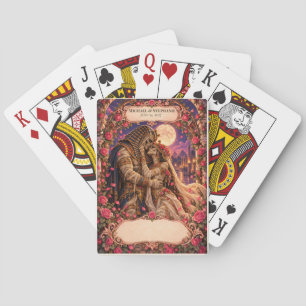 Mummy Wedding Guest Book Signing Deck Playing Cards