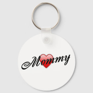 Mummy with Heart Key Ring