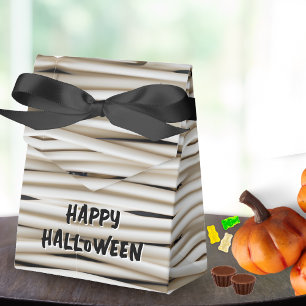 Mummy Wrap Bandage Wrapping Spooky Halloween Favour Box