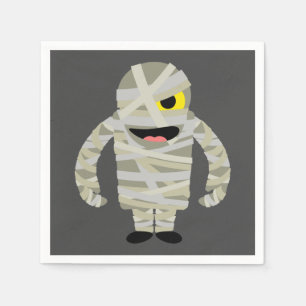 Mummy zombie Halloween Napkin