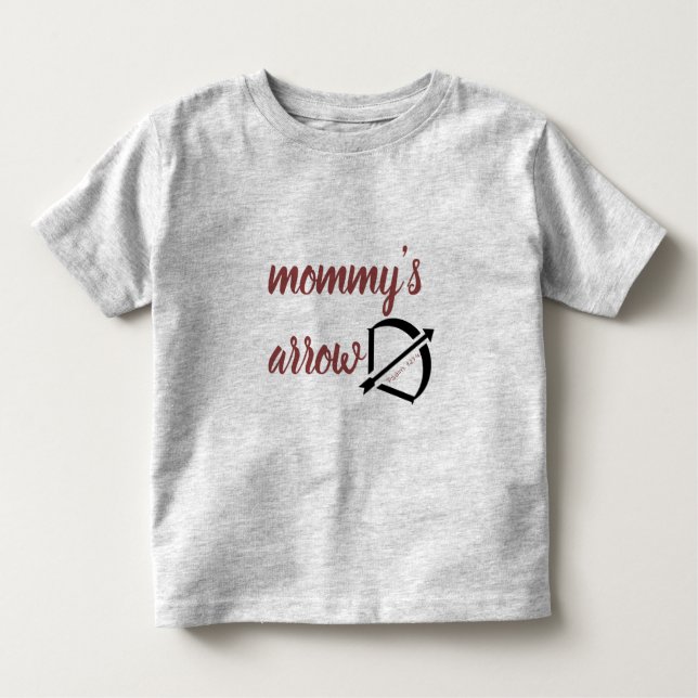 Mummy's Arrow Toddler T-Shirt (Front)