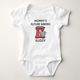 Mummy's Baking Buddy - Baking Baby - Cooking Baby Bodysuit