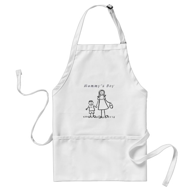 Mummy's Boy Apron (Front)