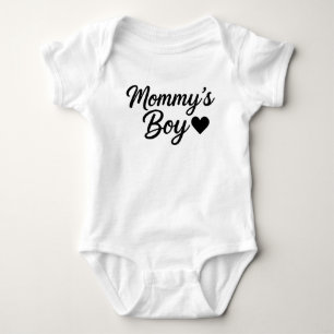 Mummy's Boy Baby Bodysuit - Adorable Infant 