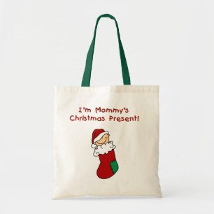 Mummy's Christmas Present T-shirts and Gifts Tote Bag