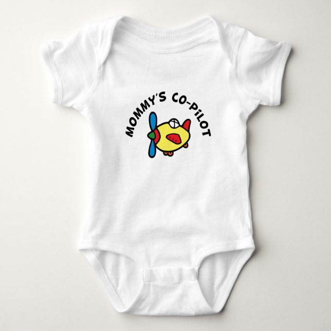 Mummy's Co-pilot Baby Bodysuit (Front)