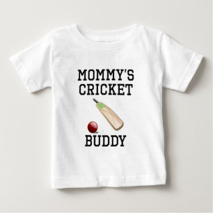 Mummy's Cricket Buddy Baby T-Shirt
