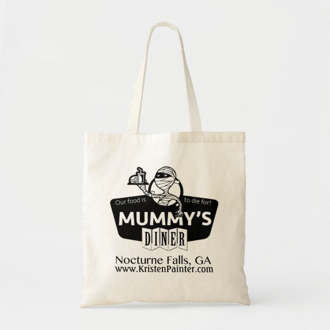 Mummy's Diner tote Bag (Front)