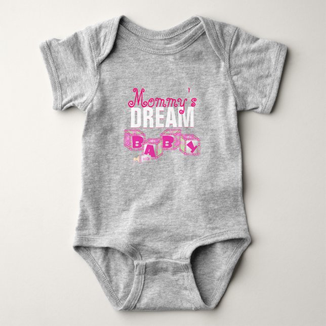 Mummy's Dream BabyJersey Bodysuit (Front)