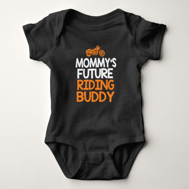 Mummy's Future Riding Buddy Baby Bodysuit (Front)