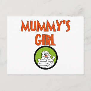 Mummy's Girl T-shirts and Gifts Postcard
