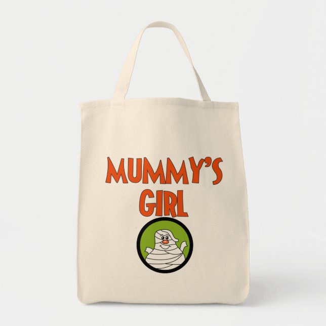 Mummy's Girl T-shirts and Gifts Tote Bag (Front)