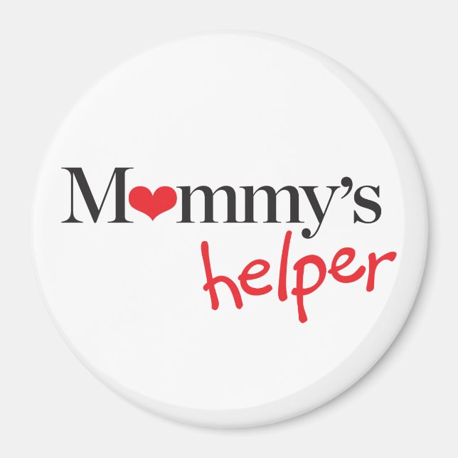 Mummy's Helper Magnet (Front)