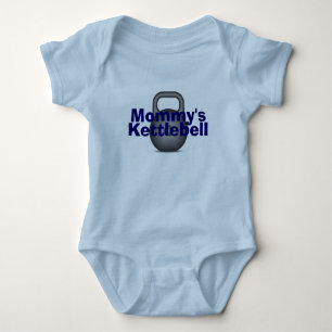 Mummy's Kettlebell Baby Bodysuit