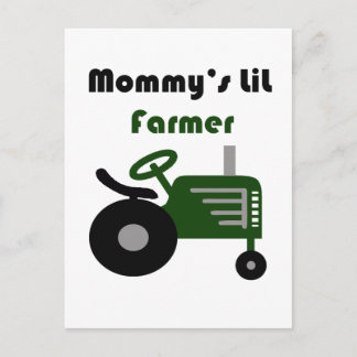 Mummy's Lil Farmer Postcard