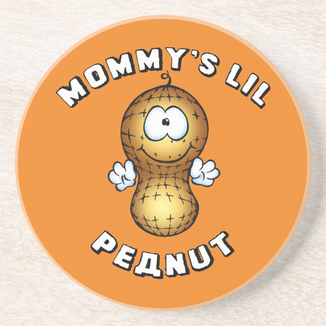 Mummy's Lil Peanut Coaster (Front)