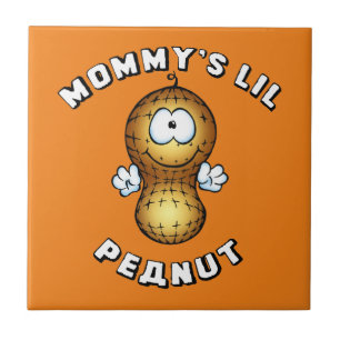 Mummy's Lil Peanut Tile