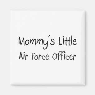 Mummy's Little Air Force Officer Magnet