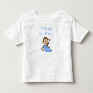 Mummy's Little Boy Monkey Toddler T-Shirt