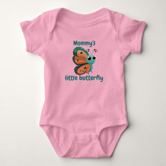 Mummy's little butterfly baby bodysuit