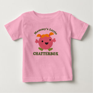 Mummy's Little Chatterbox Baby T-Shirt