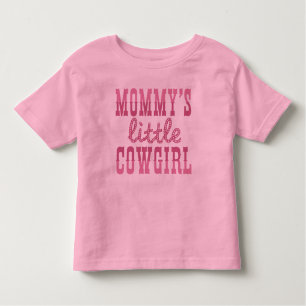 Mummy's Little Cowgirl Toddler T-Shirt
