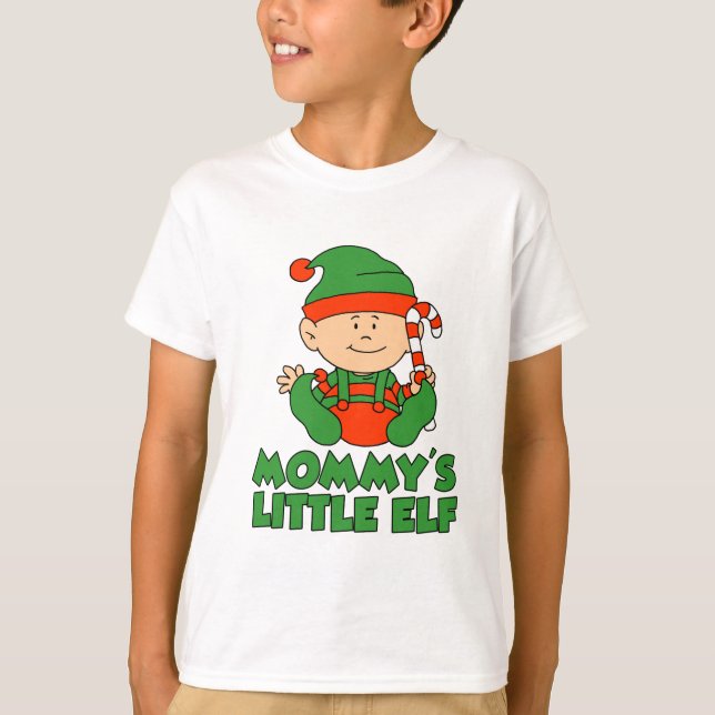 Mummy's Little Elf T-Shirt (Front)