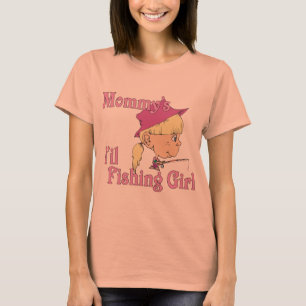 Mummy's Little Fishing Girl T-Shirt