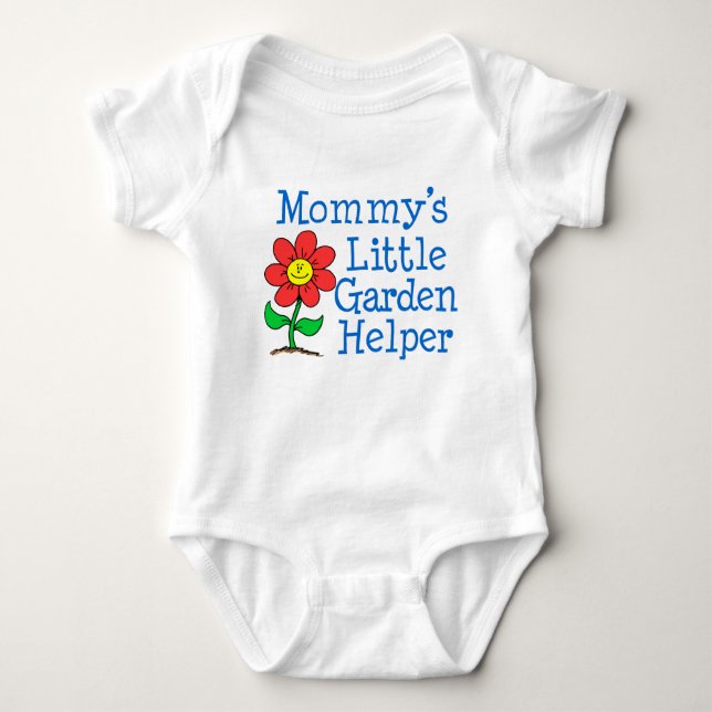 Mummy's Little Garden Helper Baby Bodysuit (Front)
