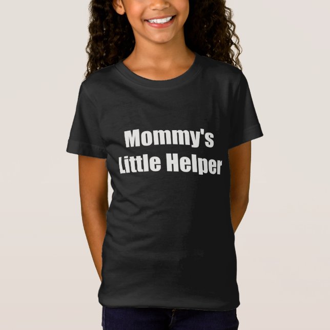 "Mummy's Little Helper" Cute Toddler Mother's Day  T-Shirt (Front)