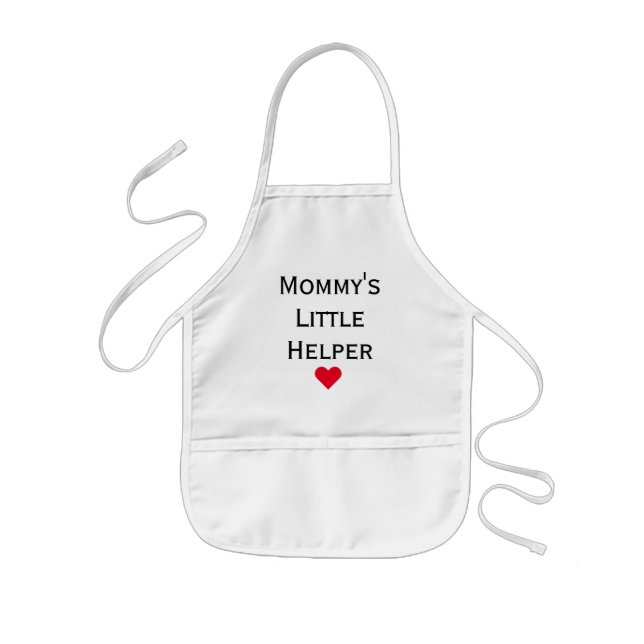 Mummy's Little Helper Kids Apron (Front)