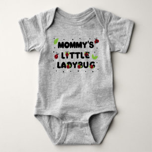 Mummy's Little Ladybug - Cute Baby Bodysuit