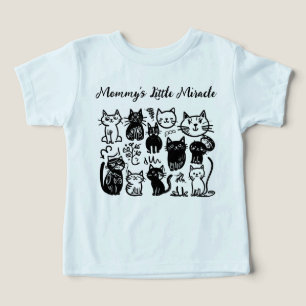 Mummy's Little Miracle   Cute Baby T-Shirt   Adora