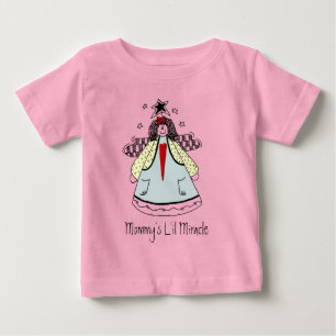 Mummy's Little Miracle Preemie Prim Angel Baby T-Shirt