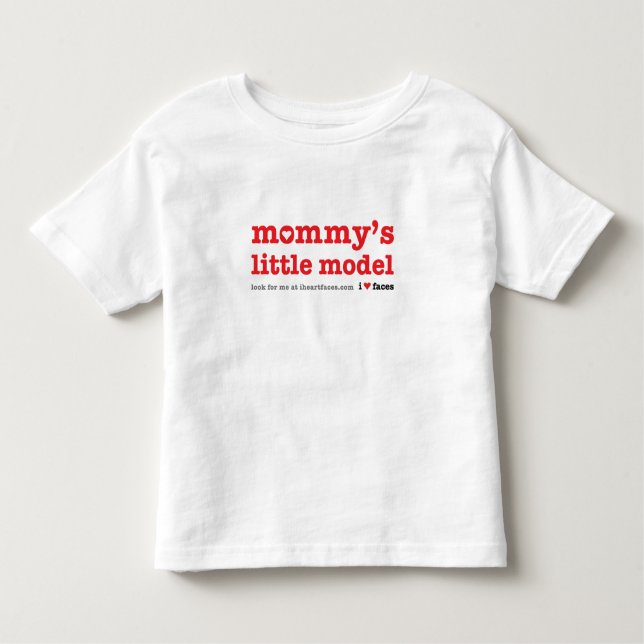 Mummy's Little Model - Kid's T-Shirt (Front)