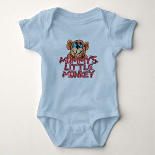 Mummy's Little Monkey Baby Bodysuit
