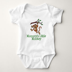 Mummy's Little Monkey Baby Bodysuit