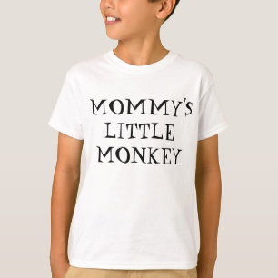 Mummy's Little Monkey -- Emoji T-Shirt